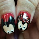 mickey and minnie nails